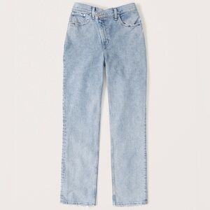 Abercrombie Jeans | Abercrombie curve love ultra high rise straight jeans